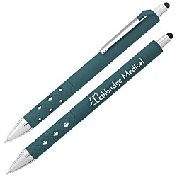 Cali Click Soft Touch Stylus Gel Pen