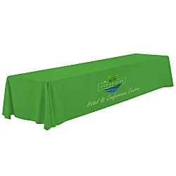 Serged Closed-Back Polyester Table Throw - 16 feet