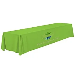 Serged Closed-Back Polyester Table Throw - 16 feet