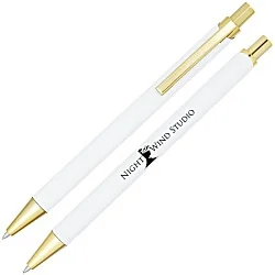 Renewal Soft Touch Gel Metal Pen - 24 hr