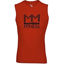 Badger Sport Pro Compression Sleeveless Crew T-Shirt