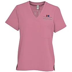 Onna Limitless V-Neck Stretch Scrub Top - Ladies'