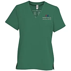 Onna Limitless V-Neck Stretch Scrub Top - Ladies'