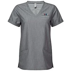 Onna Invincible V-Neck Stretch Scrub Top - Ladies'
