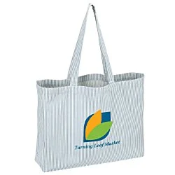 Striped Pacific Shopper Tote - Full Color