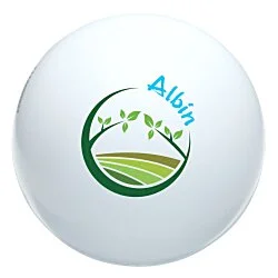 Solid Color Stress Ball - Full Color