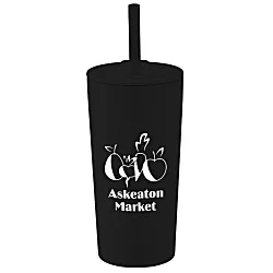 Parade Vacuum Tumbler with Straw - 20 oz. - 24 hr