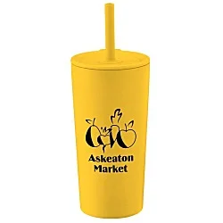 Parade Vacuum Tumbler with Straw - 20 oz. - 24 hr