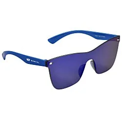 Rimless Shield Sunglasses - 24 hr