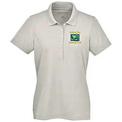 Dry Zone Stain Release Mini Grid Polo - Ladies'