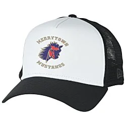 New Era A-Frame Snapback Mesh Back Cap