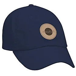 Cotton Washed Cap - Solid - Laser Engraved Patch - 24 hr