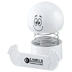 Springy Smiley Face Phone Stand