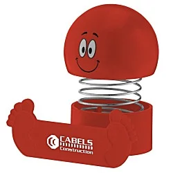 Springy Smiley Face Phone Stand