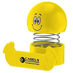 Springy Smiley Face Phone Stand