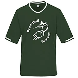 Mesh V-Neck Baseball Jersey