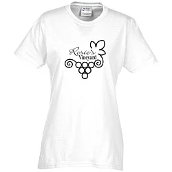 Port 50/50 Blend T-Shirt - Ladies' - Screen - 24 hr