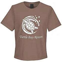 Bella+Canvas 6.5-oz Heavyweight Garment-Dyed T-Shirt - Ladies' - Screen