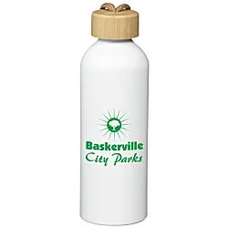 Horicon Aluminum Bottle with Bamboo Lid - 25 oz.