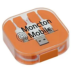 Novi Duo Charging Cable with Phone Stand - USB-C