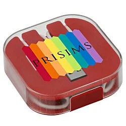 Novi Duo Charging Cable with Phone Stand - USB-C - Full Color