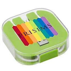 Novi Duo Charging Cable with Phone Stand - USB-C - Full Color