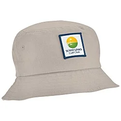 Short Brimmed Bucket Hat - Full Color Patch