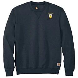 Carhartt Midweight Crew Sweatshirt - Embroidered - 24 hr