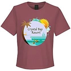 Bella+Canvas 6.5-oz Heavyweight Garment-Dyed T-Shirt - Ladies' - Full Color