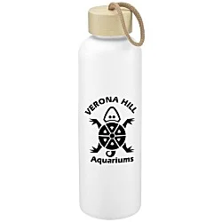 Tania Water Bottle with Bamboo Lid - 26 oz.