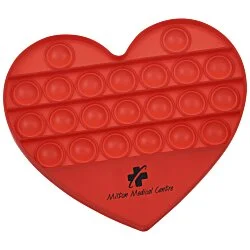 Heart Push Pop Fidget Game