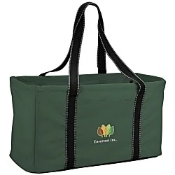 Front Pocket Utility Tote - Embroidered