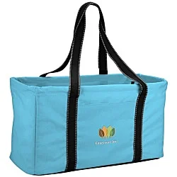 Front Pocket Utility Tote - Embroidered