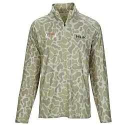 Huk Airweight Printed 1/4-Zip Pullover