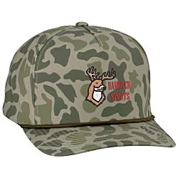 Weekender Duck Camo Five Panel Rope Cap