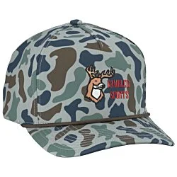 Weekender Duck Camo Five Panel Rope Cap