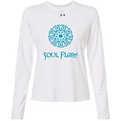 Under Armour Team Vanish Long Sleeve T-Shirt - Ladies' - Screen