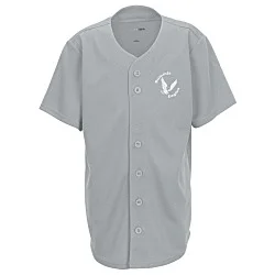 Performance Tough Mesh Full Button Jersey - Youth - Screen