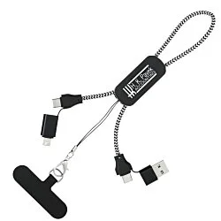 Phone Holder Wristlet with Charging Cable