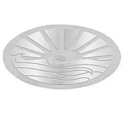 Embellished Seal by the Roll - Oval - 1 1/4 Inches x 2 1/4 Inches