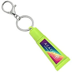 Squeeze Tube Lip Moisturizer with Key Ring