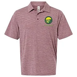 Relay Heathered Stripe Polo - Men's