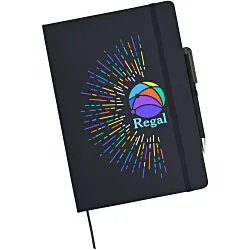 TaskRight Afton Notebook with Pen - 10 inches x 7 inches - Full Color