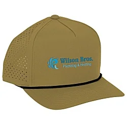 Weekender Perforated Rope Snapback Cap