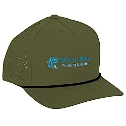 Weekender Perforated Rope Snapback Cap