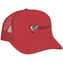 OTTO Five Panel Foam Trucker Cap - Solid