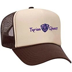 OTTO Five Panel Foam Trucker Cap - Two Tone
