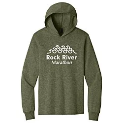 Port & Company Cotton Long Sleeve Hooded T-Shirt