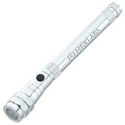 Telescopic Rechargeable LED Flashlight with Magnet
