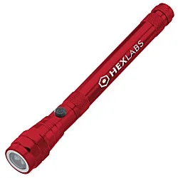 Telescopic Rechargeable LED Flashlight with Magnet